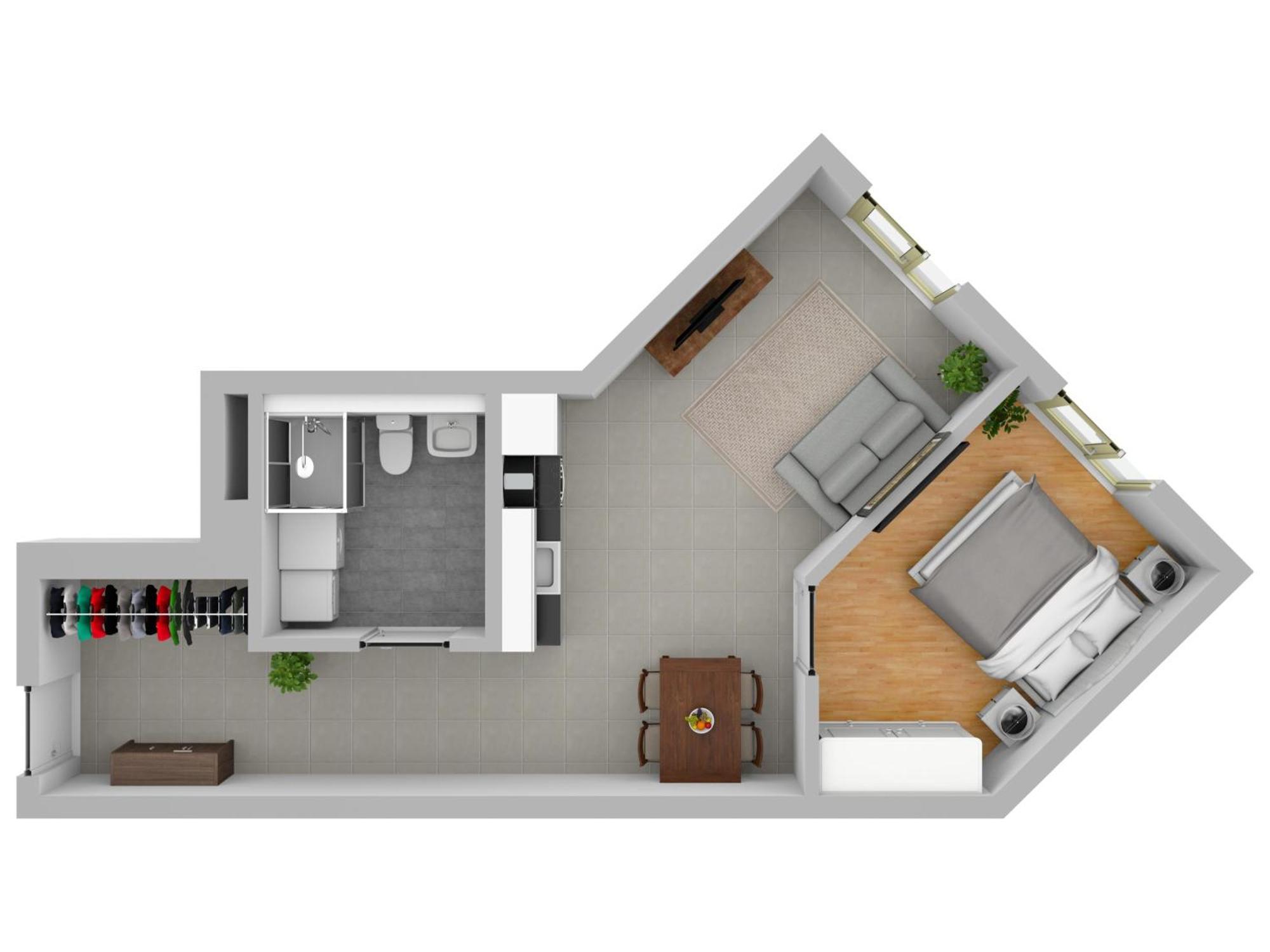 Boarding Apartments Kolbermoor Phòng bức ảnh